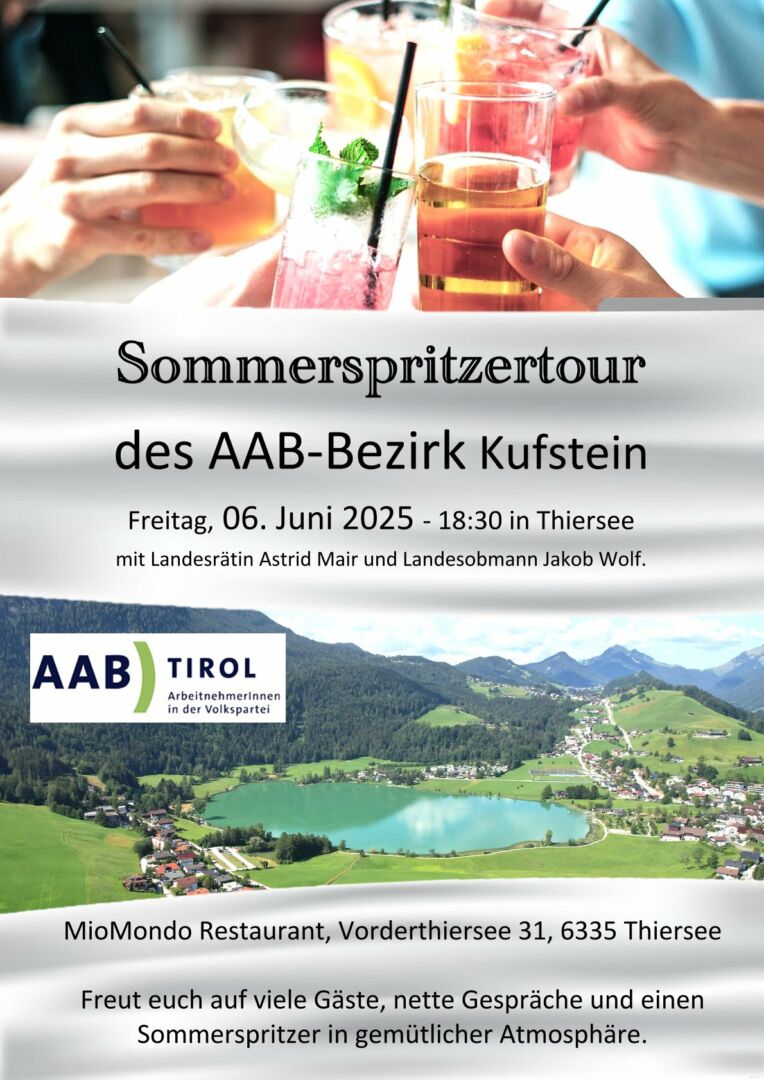 AAB Sommerspritzertour Bezirk Kufstein