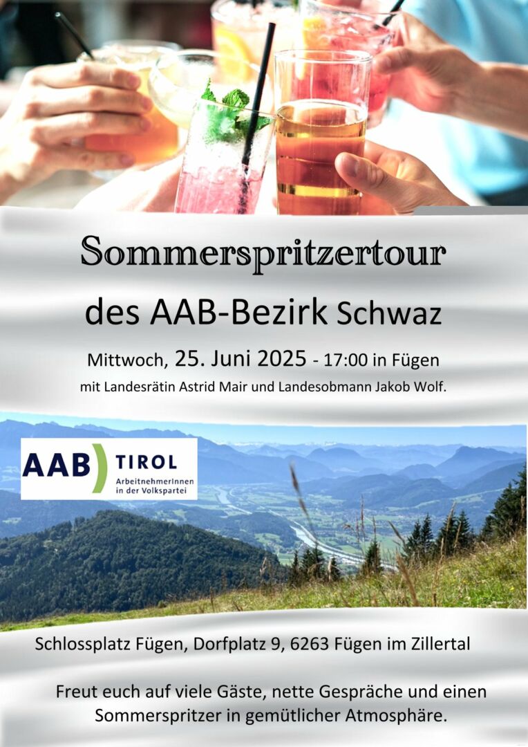 AAB Sommerspritzertour Bezirk Schwaz